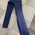 Lululemon align logo side night sea high rise leggings 0