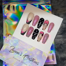 Minnie mouse Press on nails