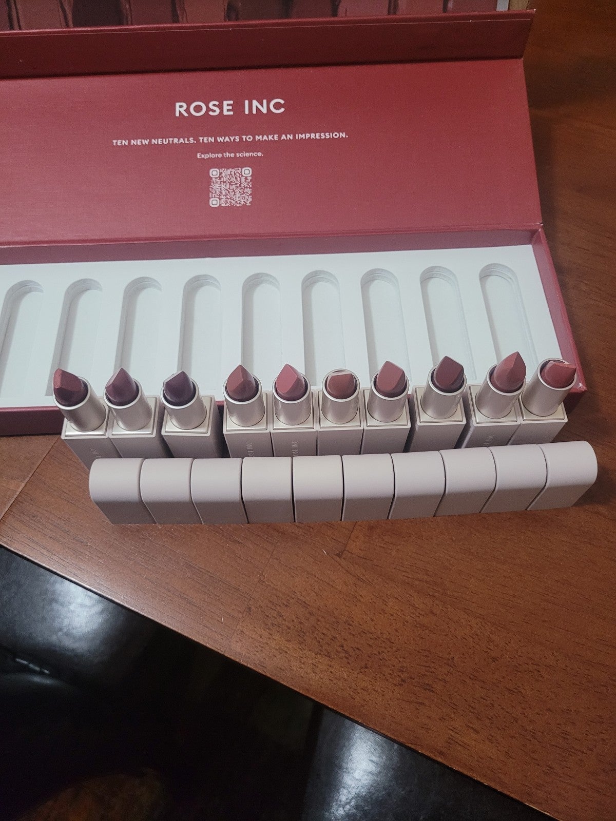 Rose inc 10 pc Lipstick set