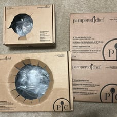 Pampered Chef nonstick pans and pot (510 value)