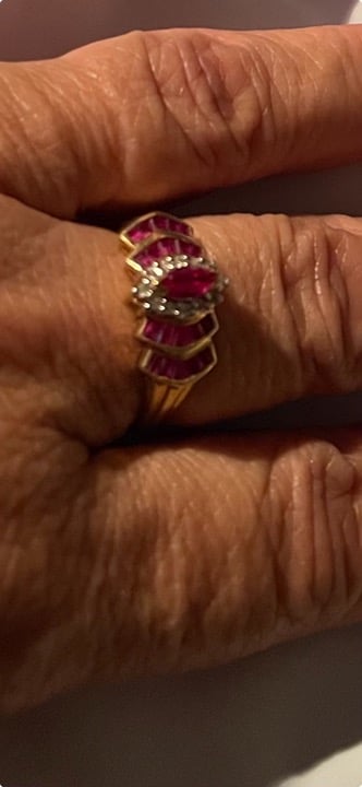 Ruby Diamond Ring
