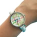 Coach signature watch all over logo print pastel colors water resistant