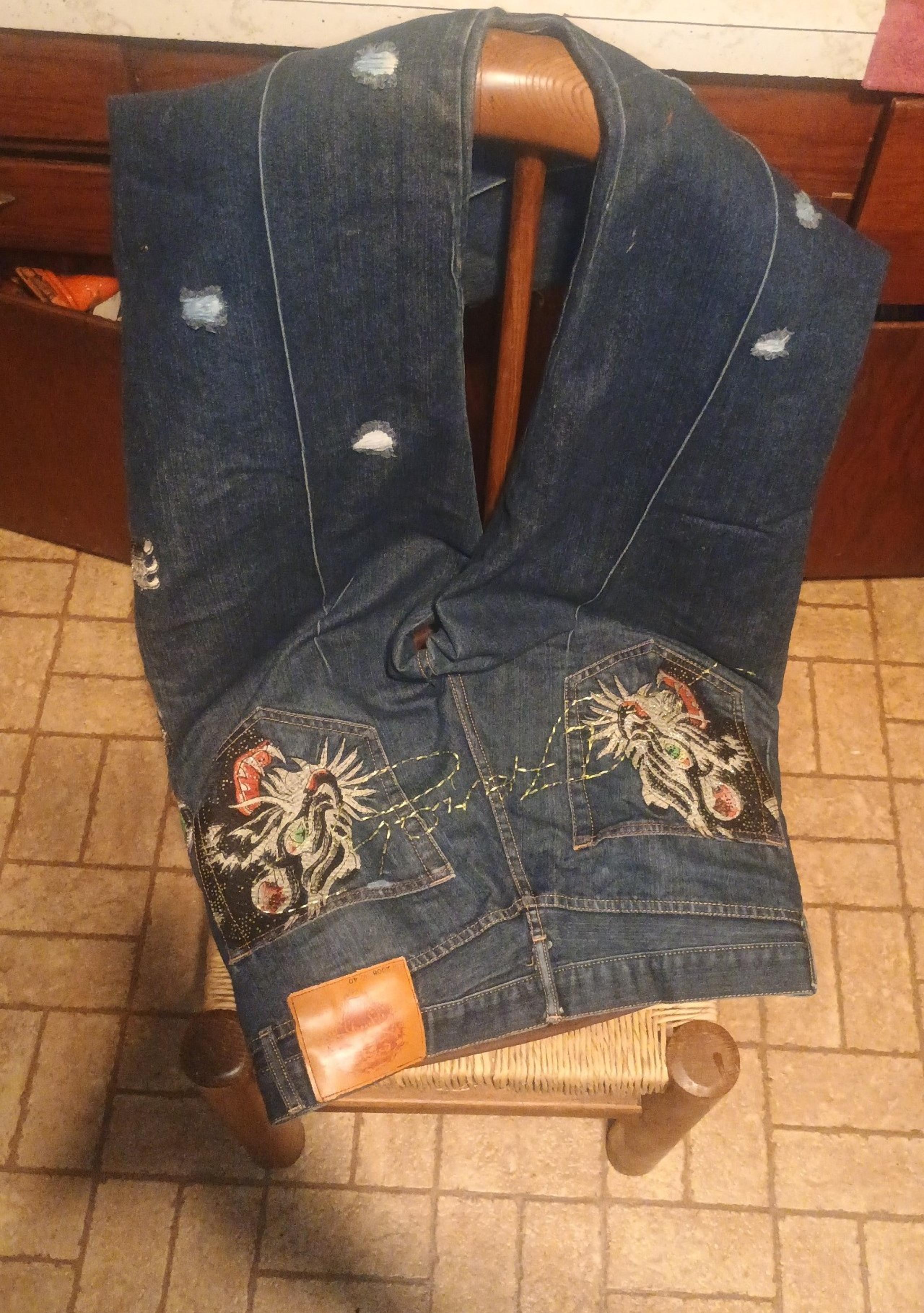 Men's Vintage Ed Hardy jeans