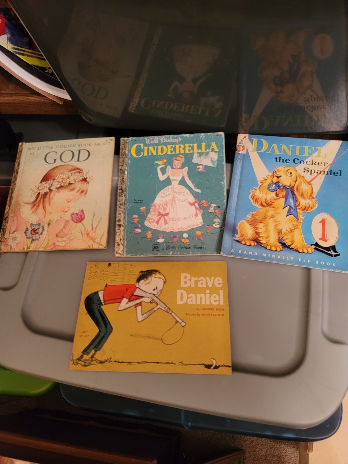 8 vintage children's books