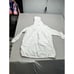 Civico 51 Women's White Linen/Cotton Full Zip Hoodie Size L