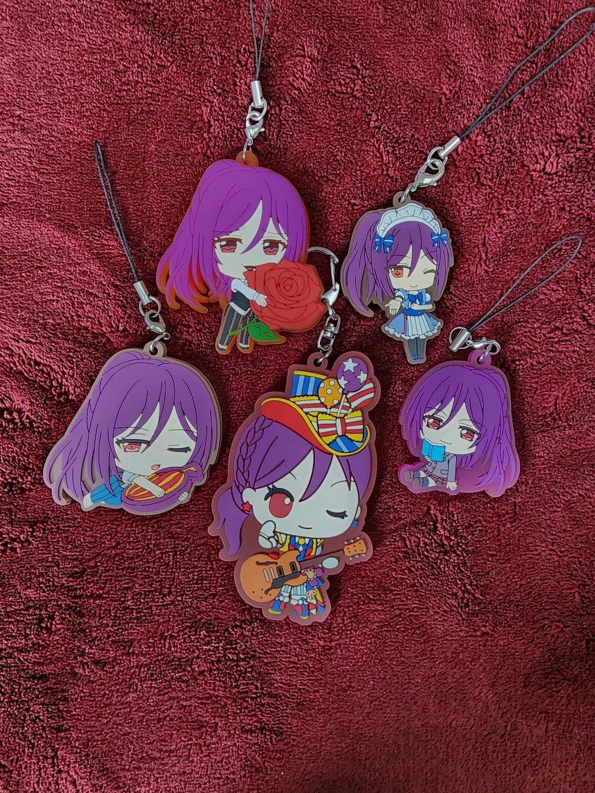 Kaoru Seta keychain lot