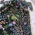 Kensie Black Embroided floral dress NWT