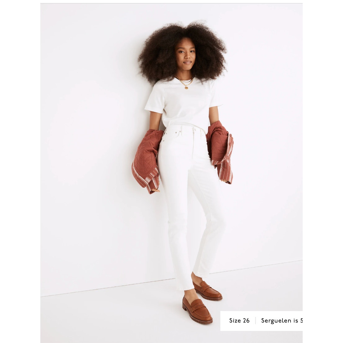 MADEWELL The Perfect Vintage Denim Jean in Tile White ND501 // 28