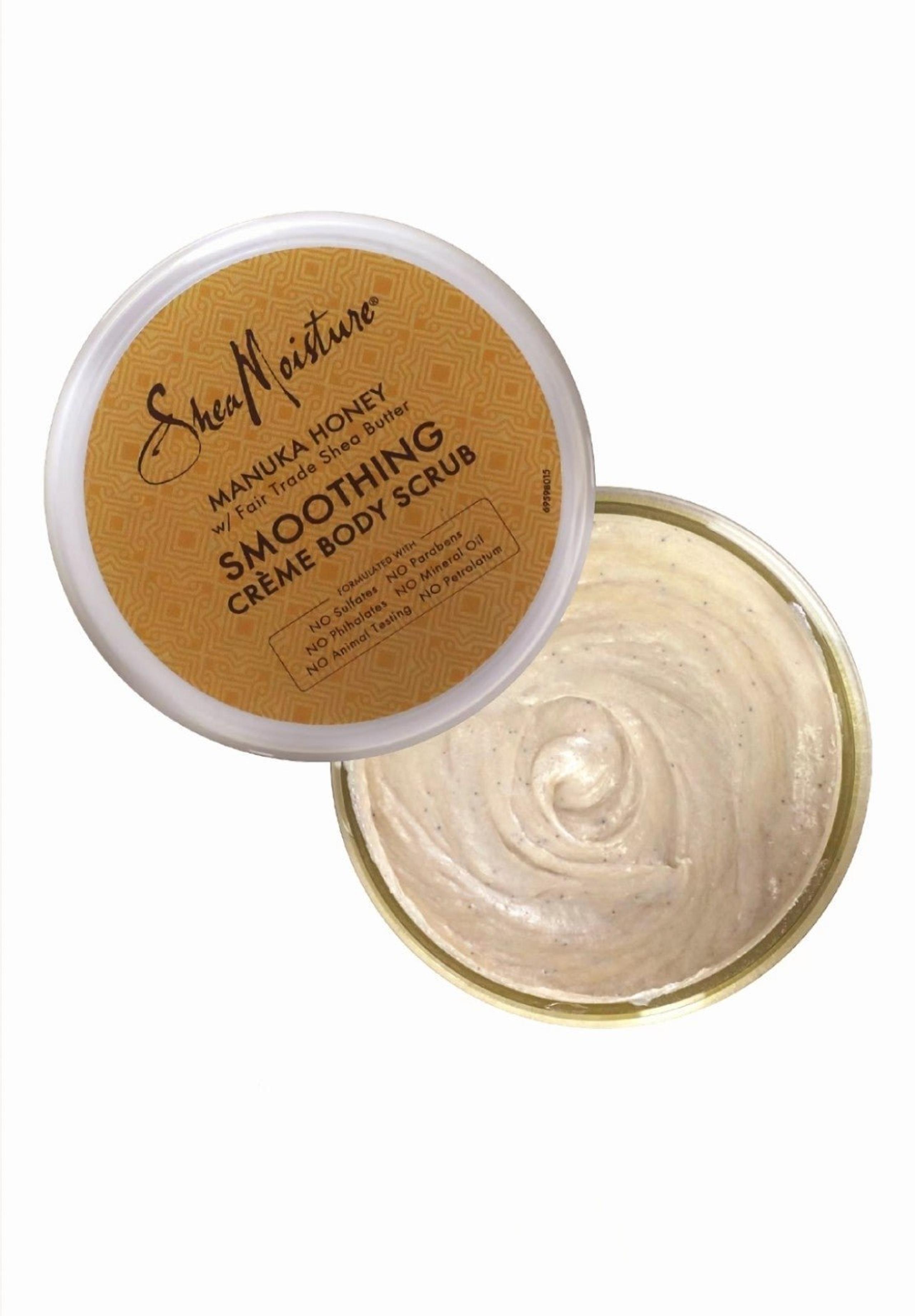 New 2 Pack: Manuka Honey, Smoothing Creme Body Scrub, 11.3 oz 320g Shea Butter