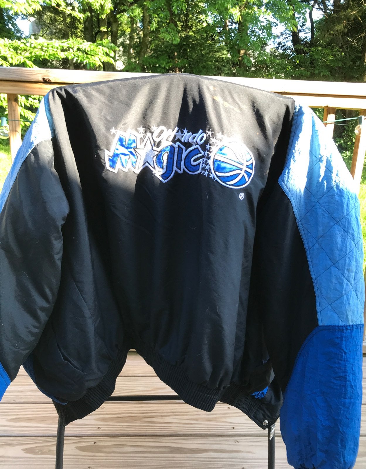 Orlando magic throwback jacket