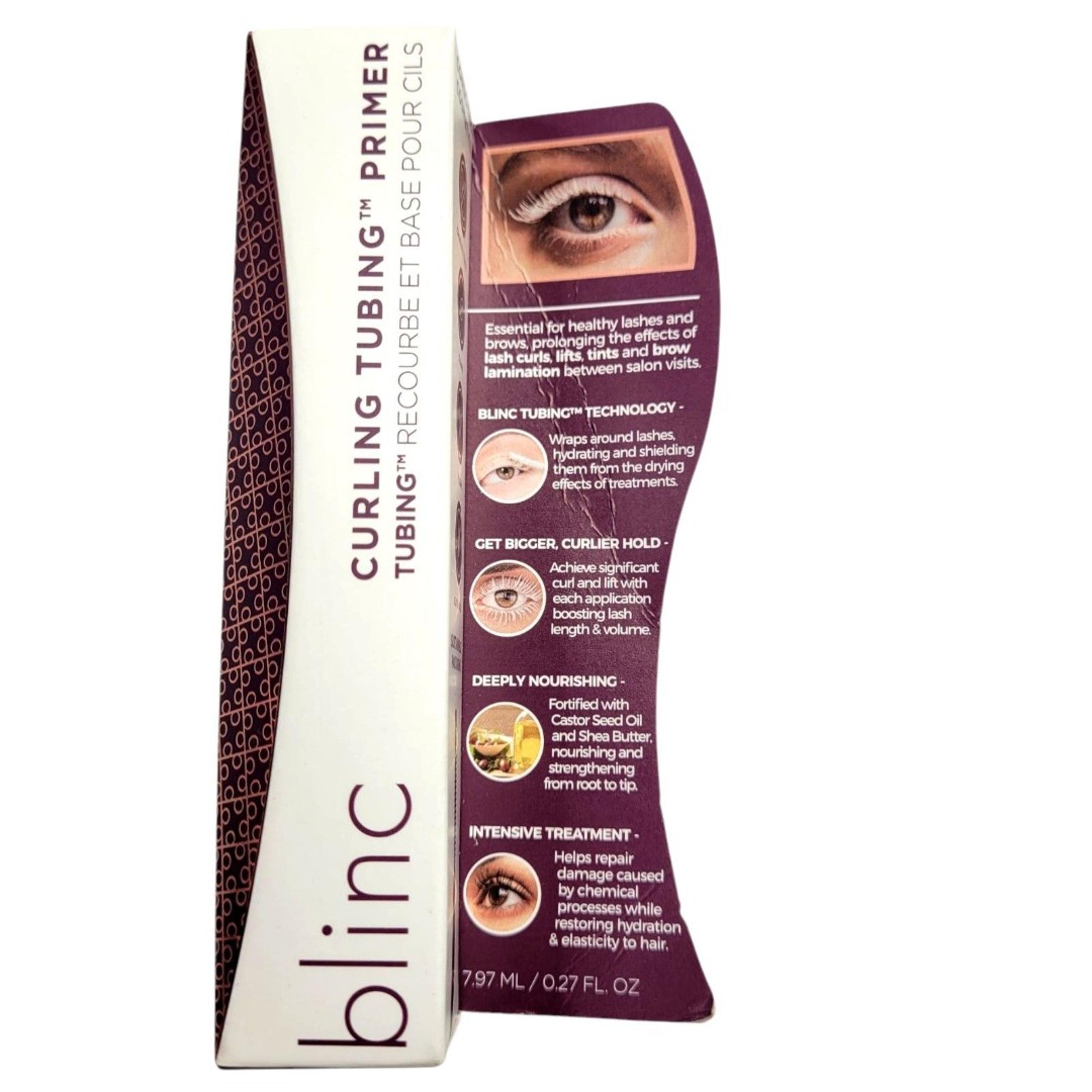 Blinc Curling Tubing Primer Lash Base Booster Clean Full Size 0.27 oz 7.97 ML