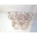 Libbey Christmas Glasses with Goose and Wreath set of 9