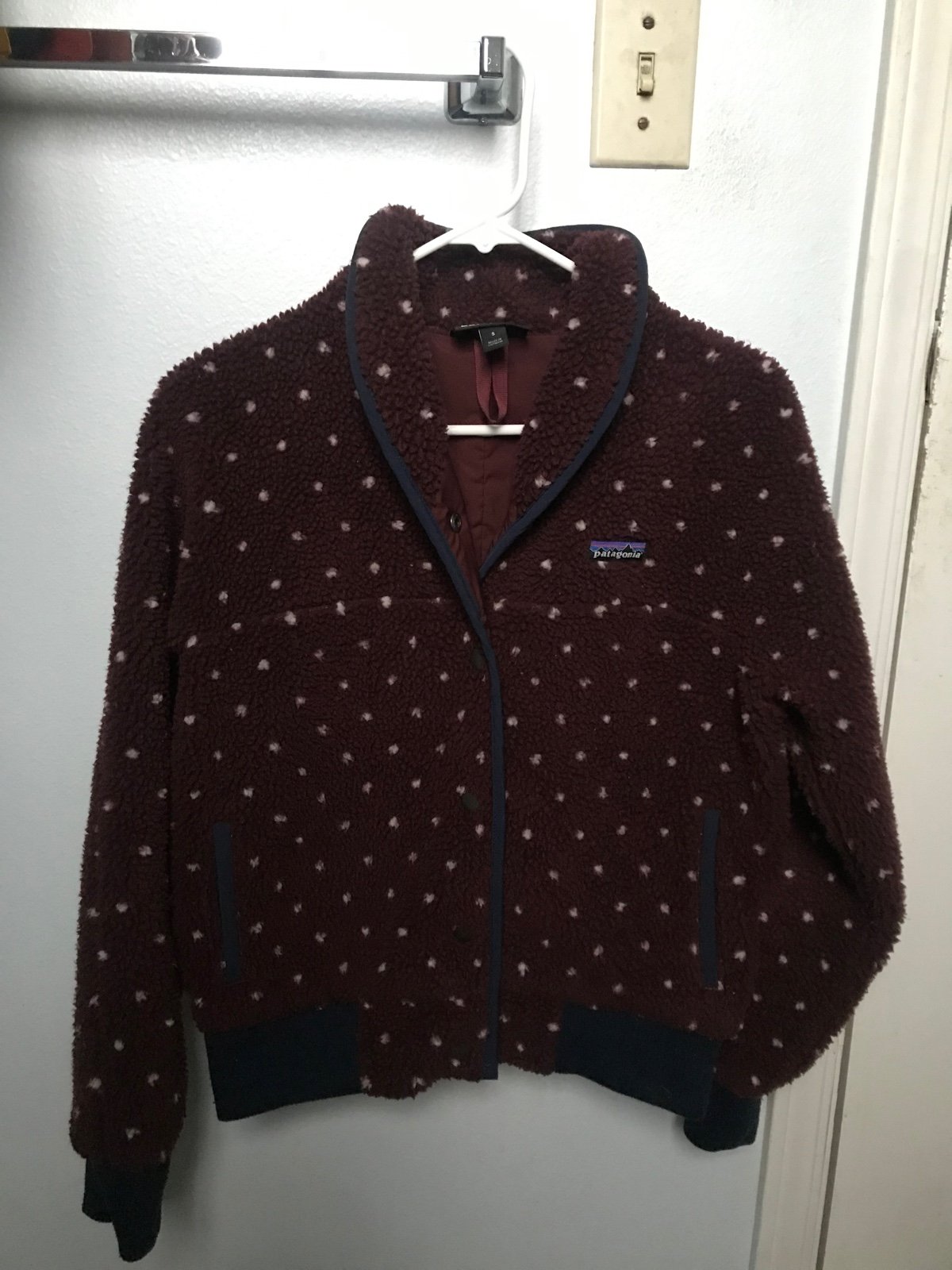 Patagonia snap front retro x fleece
