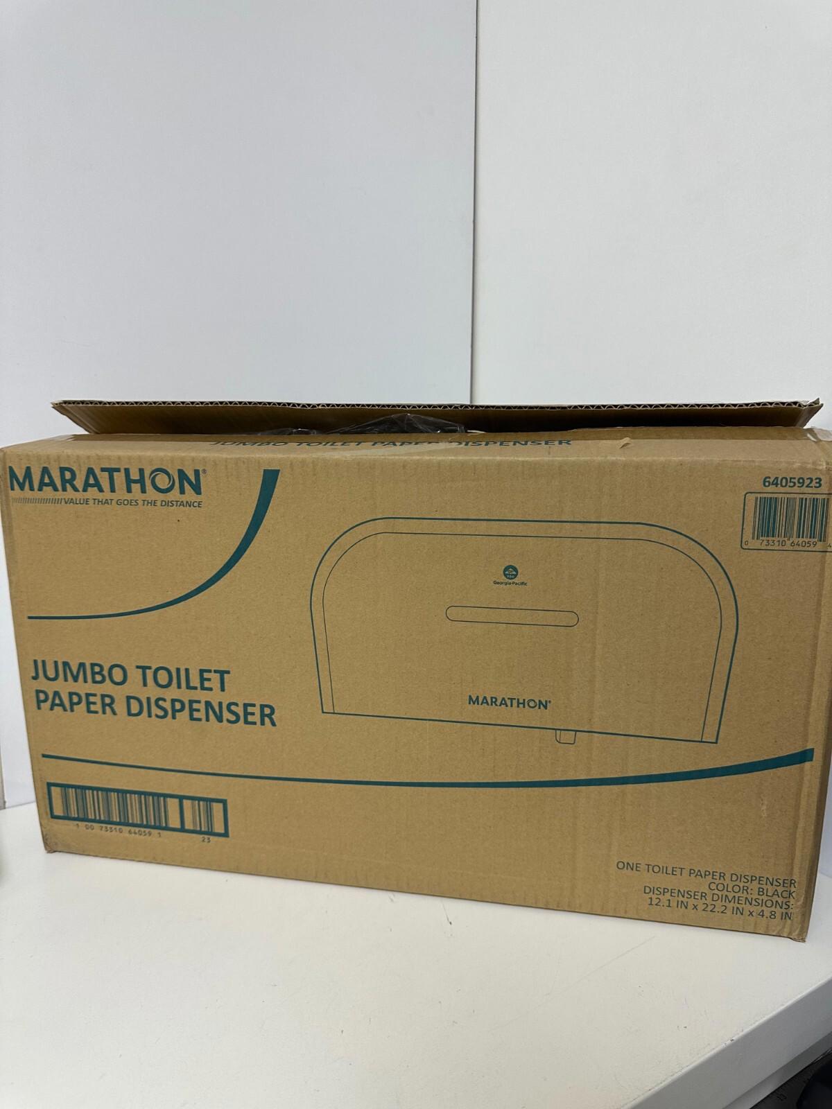 Marathon Jumbo Toilet Paper Dispenser - Efficient & Stylish