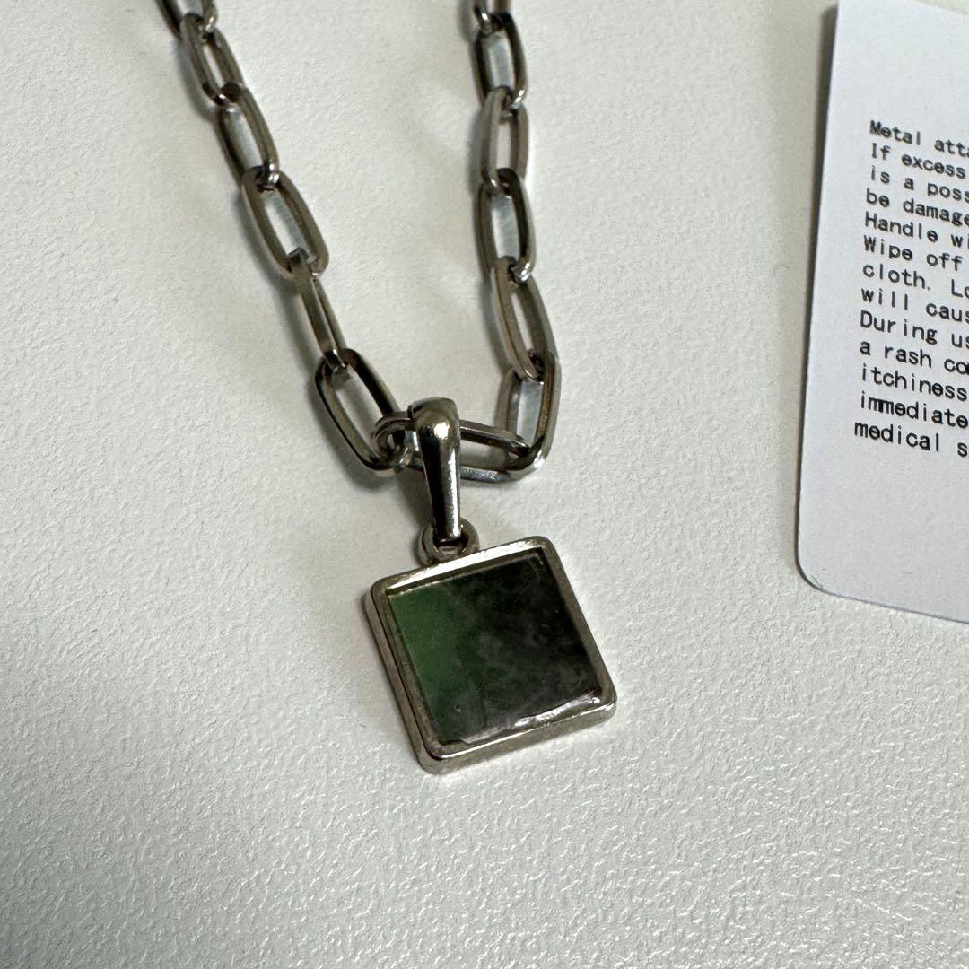 TOGA VIRILIS 21ss Chain necklace green Necklaces