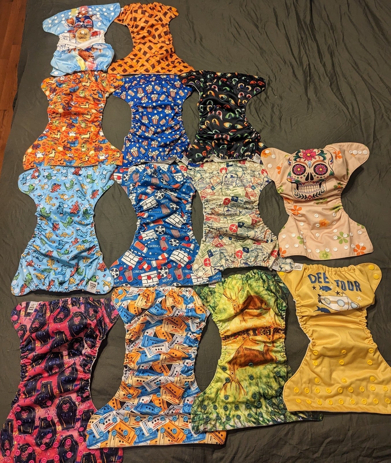 12 Mama Koala diapers