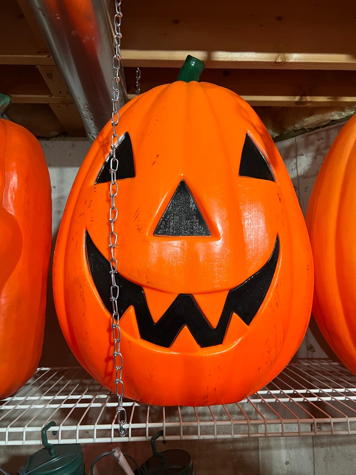giant halloween pumpkin blowmold