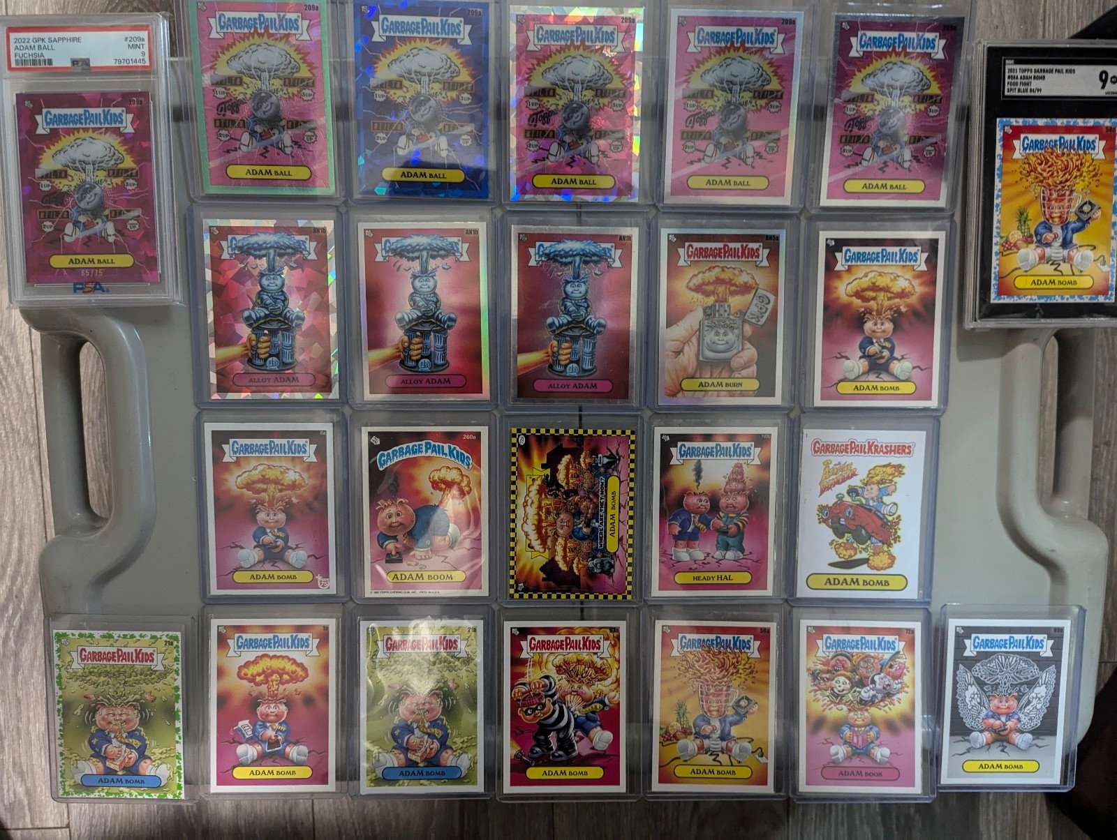 Garbage Pail Kids Adam Bomb lot
