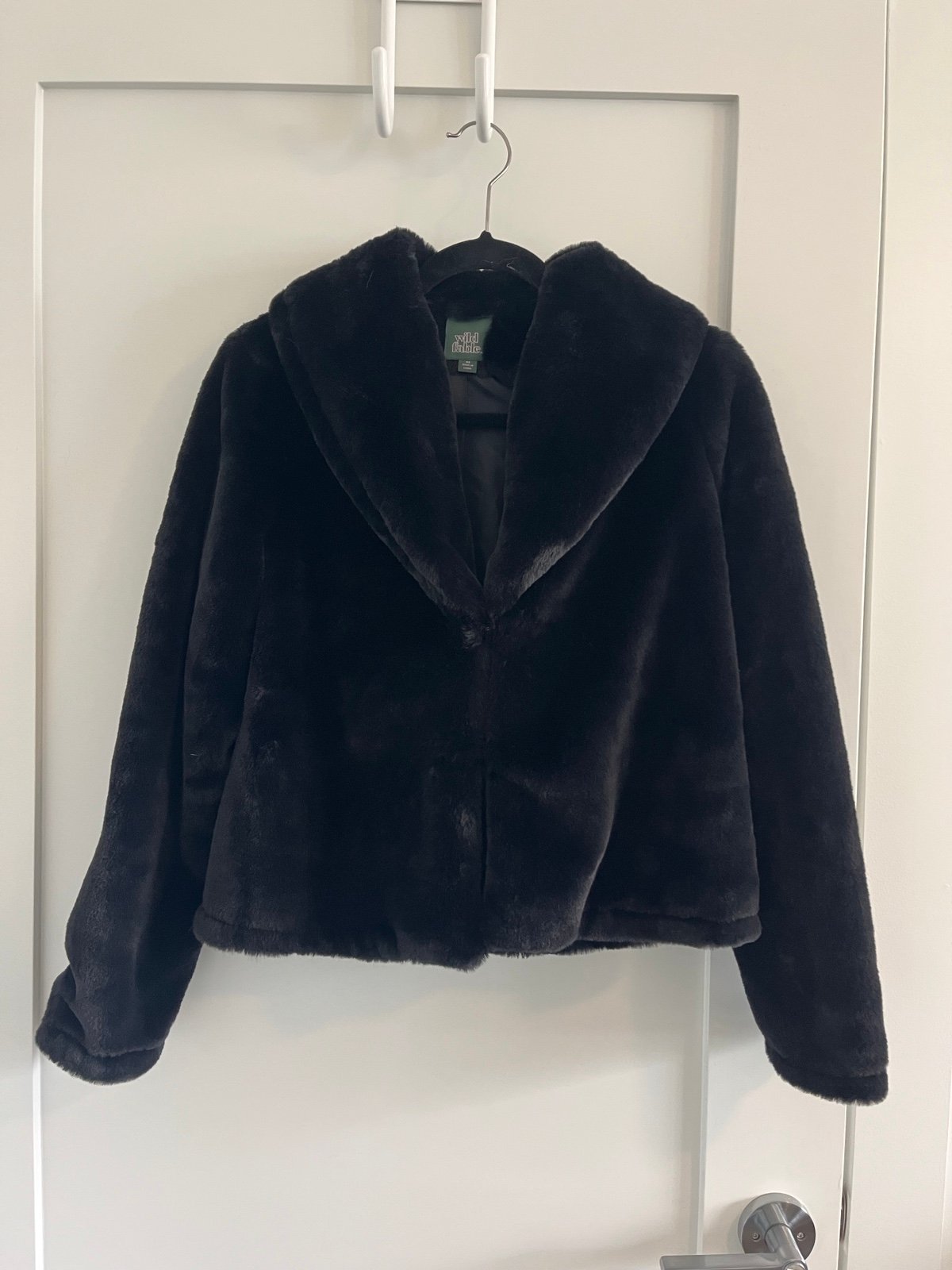 Faux fur jacket