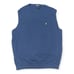 2 Polo Ralph Lauren Sweater Vest Mens 2XLT Blue Pima Cotton Sleeveless V Neck