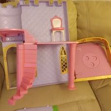 Rare Barbie 12 dancing princesses musical castle with accessories