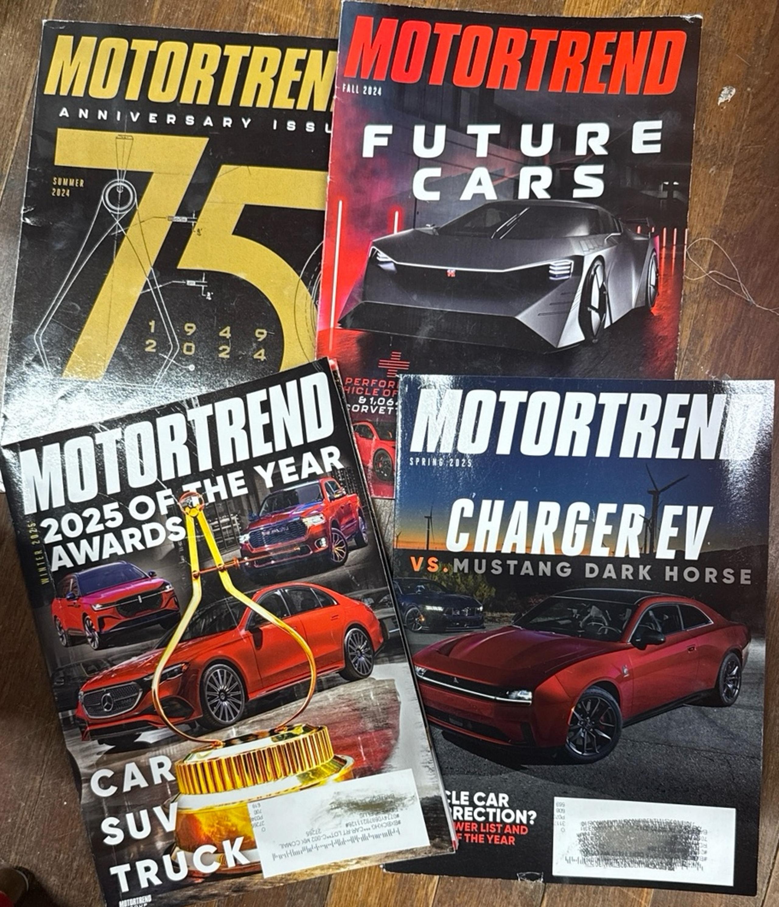 motortrend magazine lot