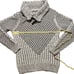 Coofandy Men's Knitted Cotton Pullover Hoodie Turtleneck Long Sleeve Size Large