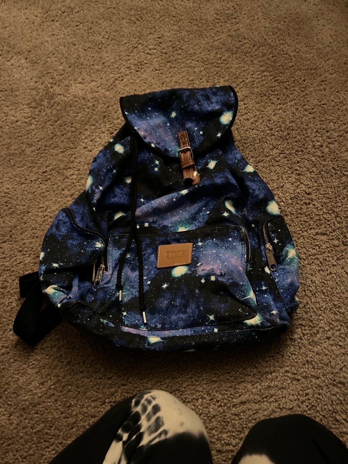 RARE PINK Celestial Print Backpack