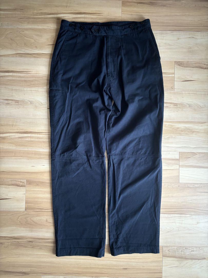 Yohji Yamamoto pour Homme Wide Leg Cotton Pants