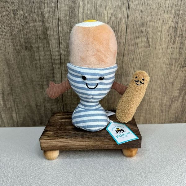 Jellycat Eggetha Egg Lance Soldier FAST SHIP NEW Collectible Gift