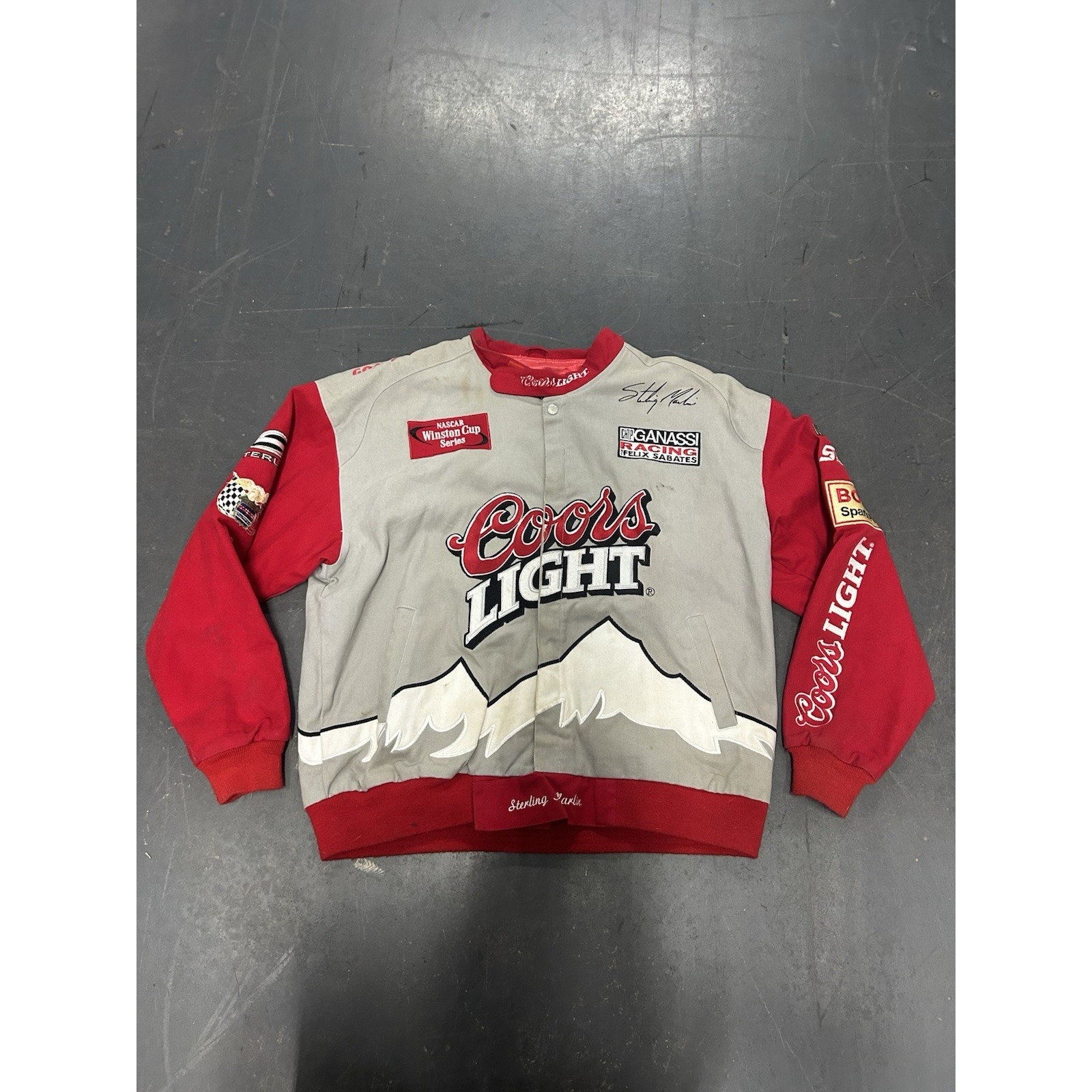 JEFF HAMILTON レーシングジャケット Coors Light Coors Light Racing Silver Bullet NASCAR Kyle Petty #42 Jeff