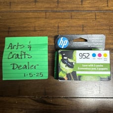 HP 952 3-pack Cyan/Magenta/Yellow Original Ink Cartridges