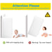 GEPELCN Dresser for Bedroom White Dresser with Power Outlets Wood 4 Drawer Dres