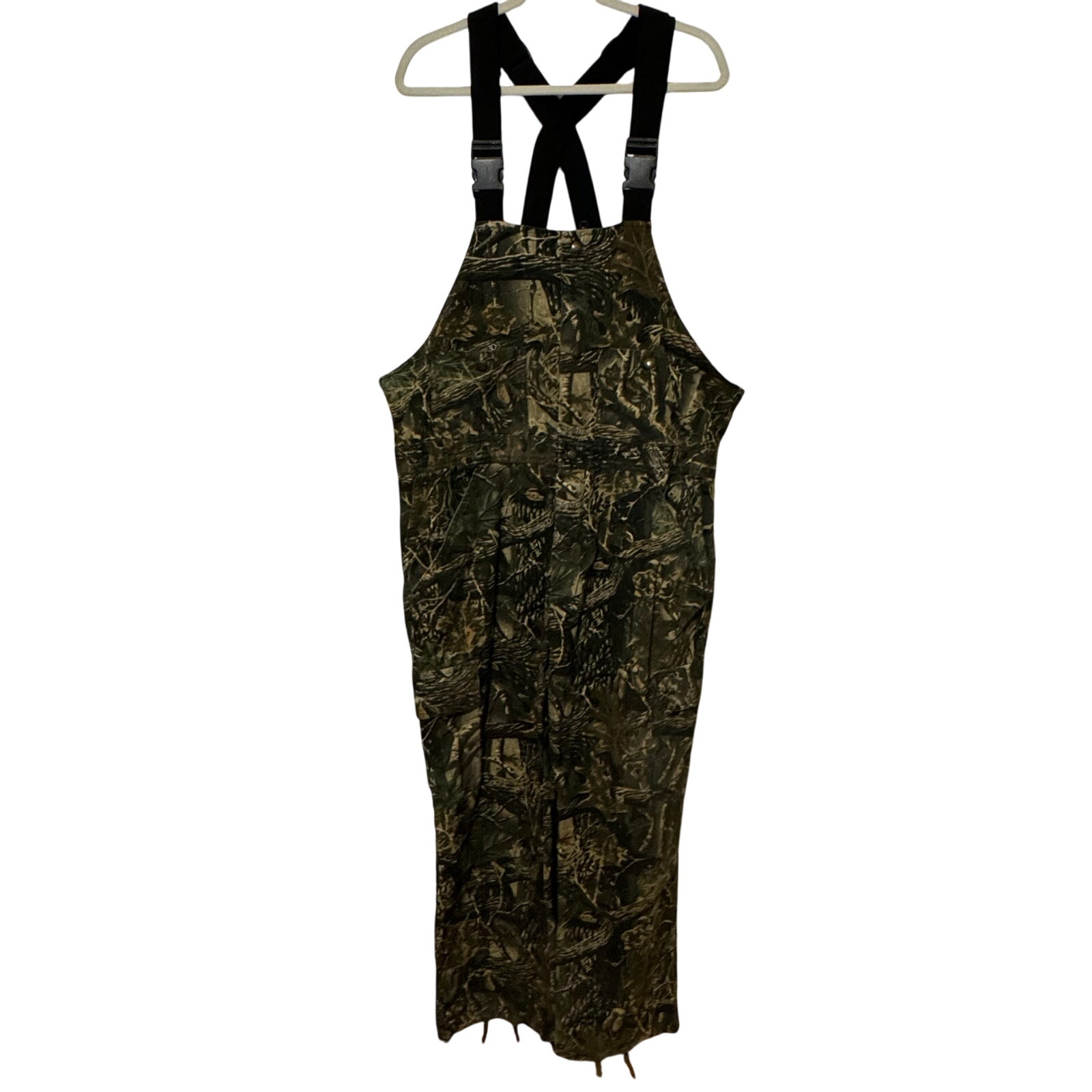 Cabela's Men's Size XL Reg Insulated Hunting Overalls Bib Seclusion 3D Camo