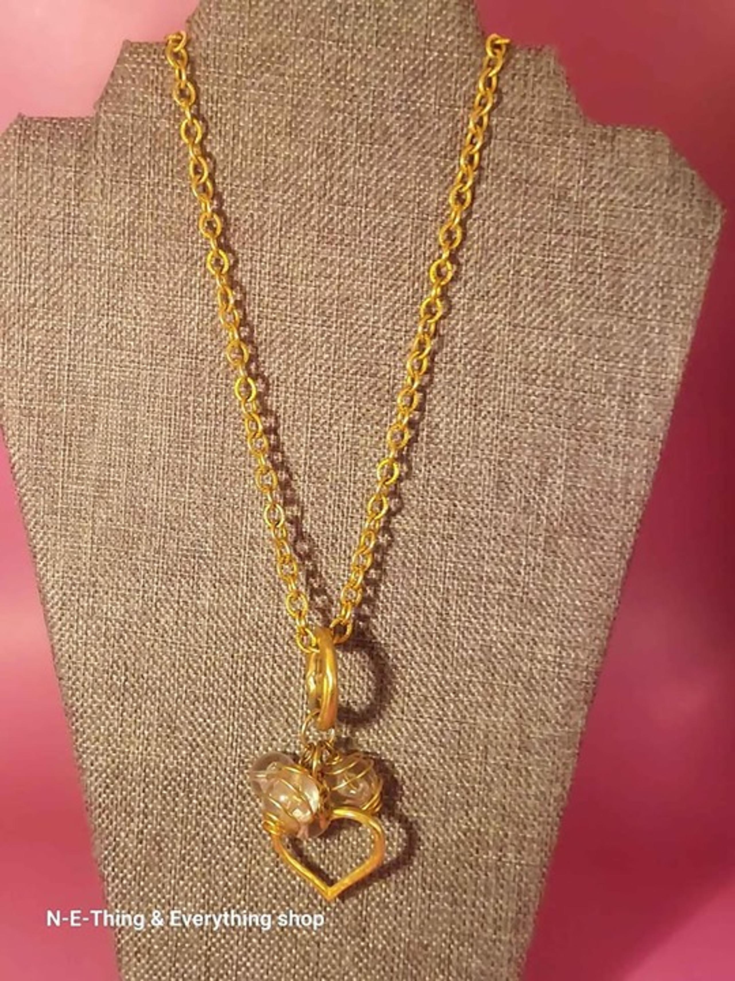 The Limited Golden Heart Necklace