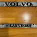 Vintage Volvo License Plate Surround