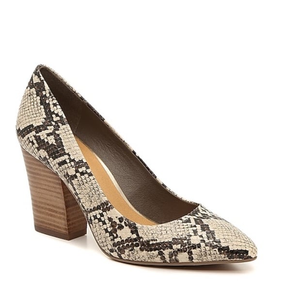 Crown Vintage Snakeskin Heels - New in Box