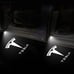 2× For Tesla Model 3 Y S X Puddle Light Car HD Logo Projector Door Accessories