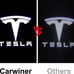 2× For Tesla Model 3 Y S X Puddle Light Car HD Logo Projector Door Accessories