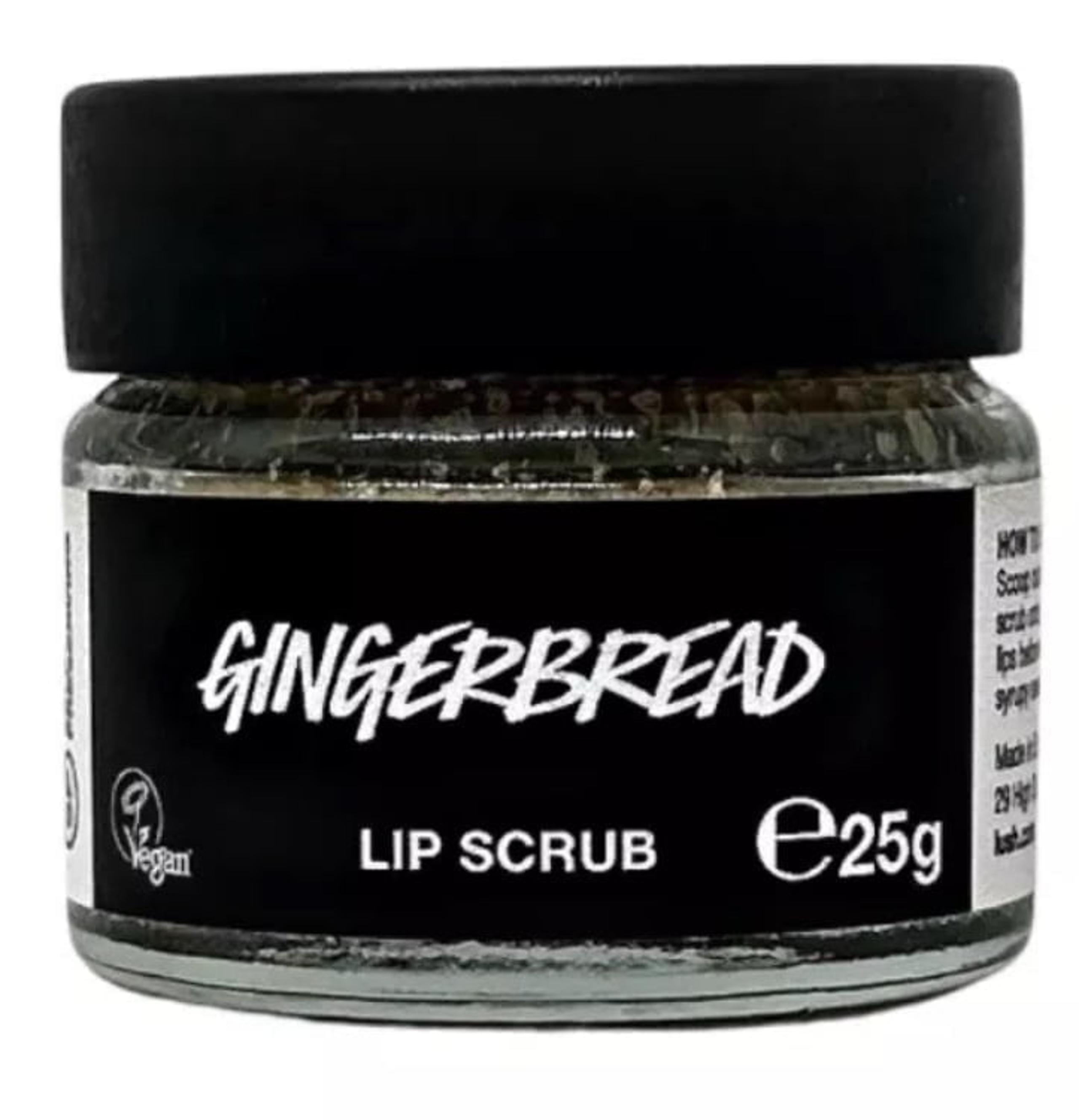 NEW LUSH GINGERBREAD SUGARY LIP SCRUB