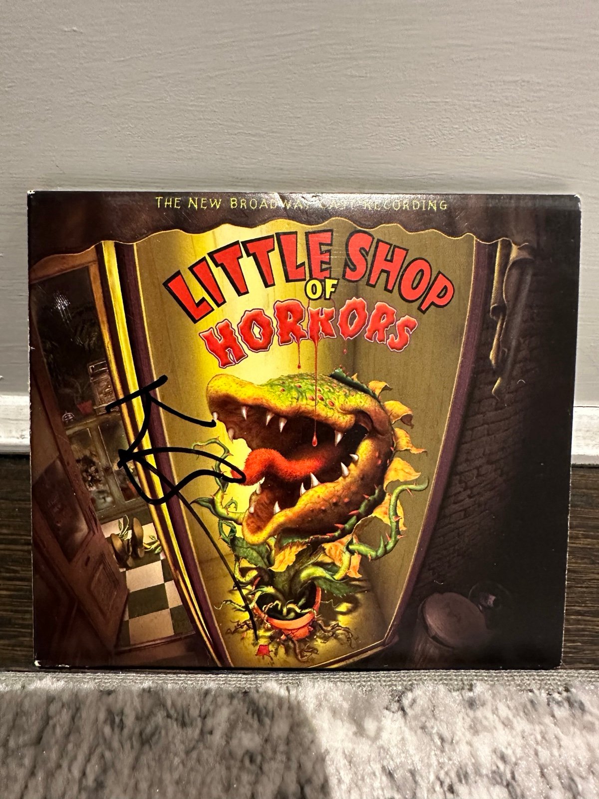 Little Shop of Horrors Signed Broadway CD