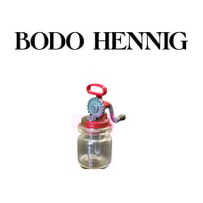 Bodo Hennig Butter Churn Red