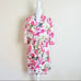 Show Me Your Mumu Brie White & Pink Floral Self-Tie Intimate Robe