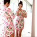 Show Me Your Mumu Brie White & Pink Floral Self-Tie Intimate Robe