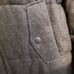 Lucky Brand Wool Coat Adult Size XL Dark Gray Zip Up Hooded Unisex