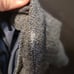 Lucky Brand Wool Coat Adult Size XL Dark Gray Zip Up Hooded Unisex