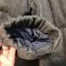 Lucky Brand Wool Coat Adult Size XL Dark Gray Zip Up Hooded Unisex