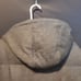 Lucky Brand Wool Coat Adult Size XL Dark Gray Zip Up Hooded Unisex