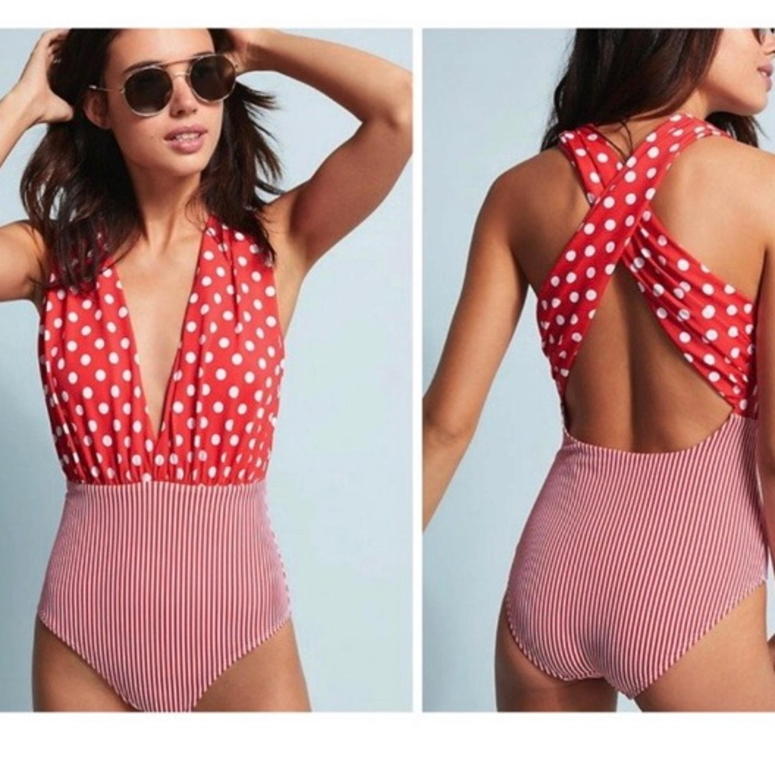 Anthropologie allihop retro One Piece Swimsuit XS