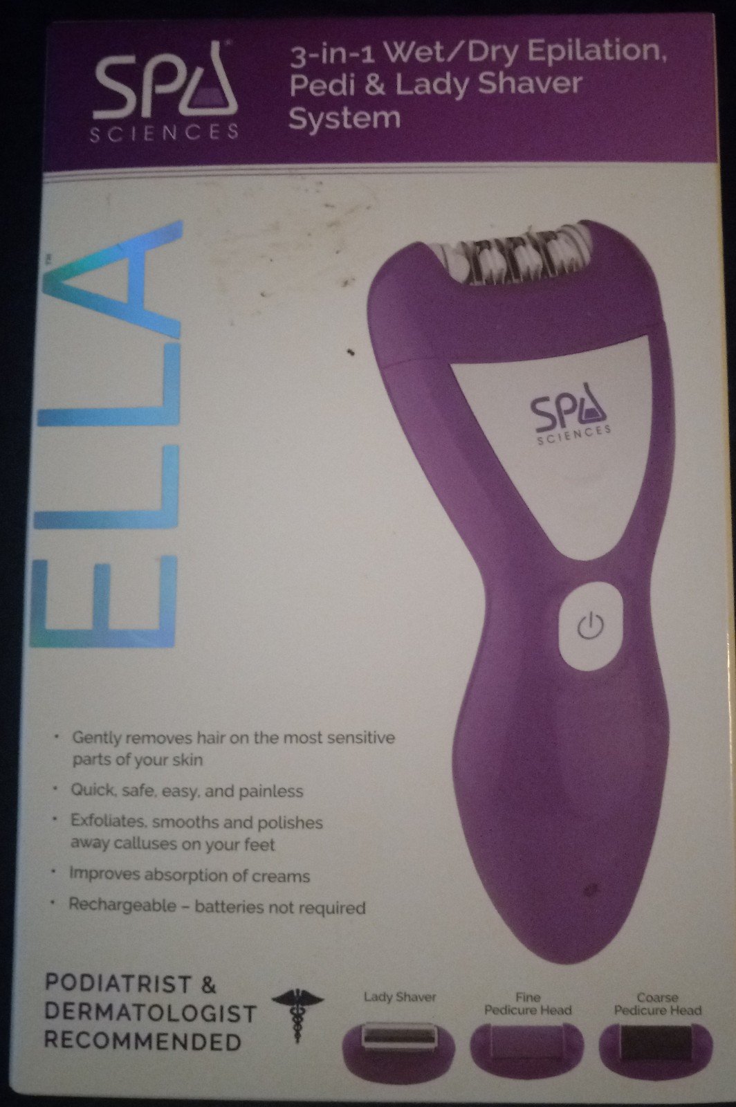 PEDI & LADY SHAVER SYSTEM